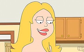 American Dad Francine and Jeff