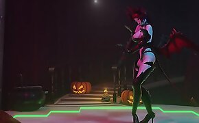 [MMD] Halloween Special! Succubus dance (SFW version)
