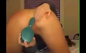 Ramming The Comb Into Her Tiny Ass