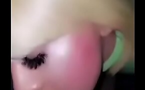 Bbc cums all over Sissy's face