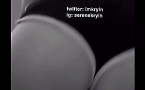 Serena Kryin twerking on Instagram