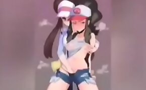 Rosa and Hilda ( Pokemon ) Hentai
