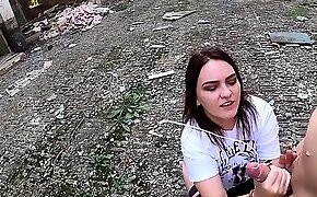 Compilation of BDSM cumshots with Polina (public, homemade)