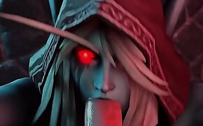 「Food for The Dark Lady」by Secazz [World of Warcraft SFM Porn]