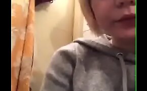 Recording Her Friend Take A Bath
