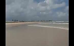 Fazendo sexo na praia de santa Rita