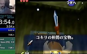 The Legend Of Zelda Ocarina Of Time speedrun