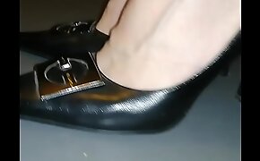 Lady L Sexy Black Extreme Shoes (short Video Version)