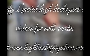 Lady L Metal Xtreme High Heels (video Short Version)