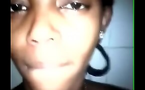 Nigeria lady masturbating inside toilet with wet hairy pussy