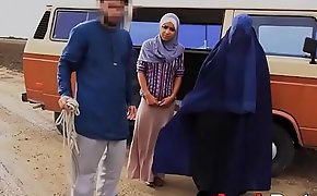 Goat Herder Sells Big Tits Arab To Western Soldier For Lovemaking