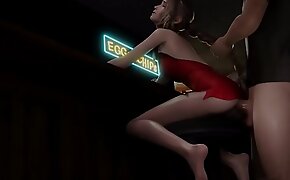 FF7 Remake Aerith Fucked in the Ass at the Bar (HentaiSpark xxx tube video )