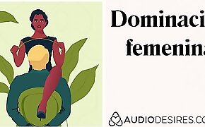 Dominación femenina - Audio porno erótico para mujeres, ASMR erótico, ASMR sexy