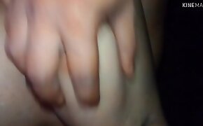 Girlfriend's nice soft boobs pressed    feels so sexy