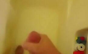 Cum in shower 1