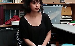 Corrupt Teen Blackmailed and Fucked By Officer
