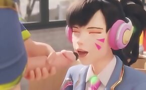 Overwatch girl tricked