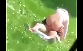 Polish Couple Caught Fucking In The Park