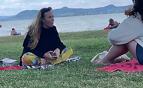 Candid delicious feet of two stunning hungarian babes summer 2020 Hans Van Der Foot