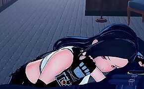Tifa gets fucked by Cloud, Final Fantasy 7 Hentai 