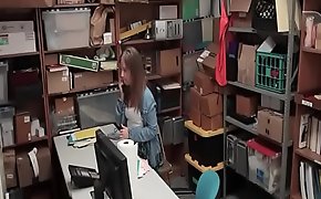 Ill Shoplifting Nympho Backroom Disloyal to Hidden-Cam Fucking