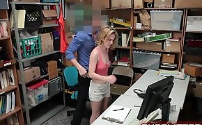 Wild Shoplifting Unskilful Backroom Hidden-Camera Sex