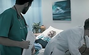 Hurt petite teen fucked by a nasty doctors big dick