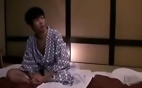 Japanese Oriental Mammy and Son Arch Time Sex