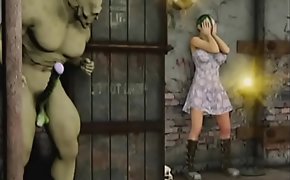 3D Cuties vs Orc together with Werewolf