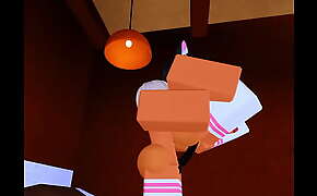 Roblox Catboy gets pegged _3