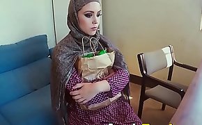 Project Seeking Arabian in Hijab Sucks For Food Money