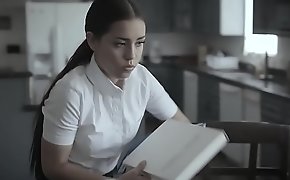 School counselor fucks a troubled latina schoolgirl