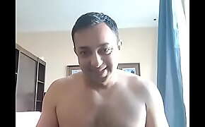 Manav Walia Tele performance masturbating with gay on cam