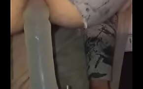 Gay boy anal huge dildo gaping ha ole and farting
