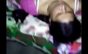 Indian wife Boob pressing and pussy Licking and blowjob