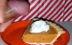 Cum Pumpkin pie for the Hollidays is delicious 
