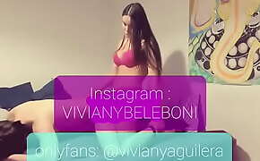 Travesti Viviany Aguilera fodendo o cuzinho do menino que conheceu no Tinder - Instagram @VIVIANYBELEBONI -