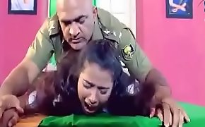 Army officer is forcing a laddie to hard sex in his cabinet