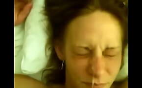 Talking a lesbian girl taking her first ever facial  (She does not like the result!) NORCAL