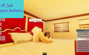 Hot babe gets her pussy fucked - Roblox