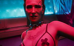 Cyberpunk 2077 Meredith Stout Romance Scene Uncensored