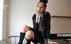 School Girl Smoking SPH  - Ella Dearest