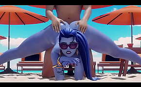 xxx video sexy naughty bitchy mexxx video  Overwatch pmv
