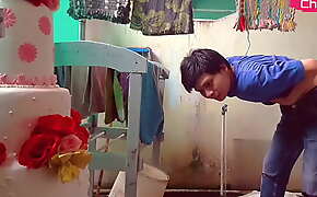 [Hansel Thio Channel] I'm So Horny When I Want Wash Table Clothes After Wedding Party