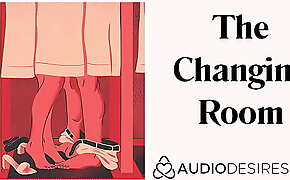 The Changing Room - Sex in Public Erotic Audio Story, Sexy ASMR Erotic Audio by Audiodesires xxx sex video