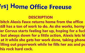 [brazzers] Home Office Freeuse - Xander Corvus, Alexis Fawx - November 27  2020