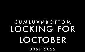 Cumluvnbottom - Locking for Locktober