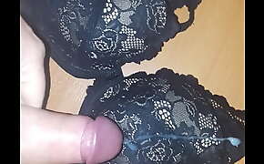 Cum on Intimissimi Bra E Cup buyed in second hand