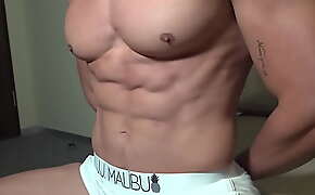 Get close to his massive pecs and great body being worshipped! New Hot ?Taiwanese Model
