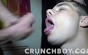 the french twink THEO MDNA fucked raw for CRUNCHBOY by tops guys from paris